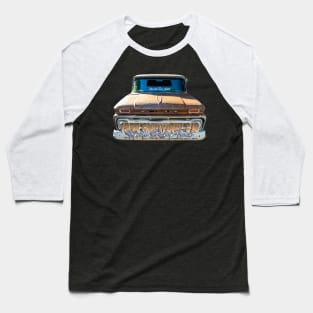 1964 Chevrolet C10 Stepside Pickup Truck Baseball T-Shirt